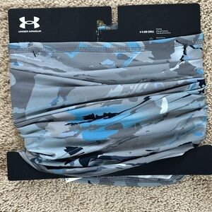 Under Armour Fish Camo Gray and Blue Neck Gaiter